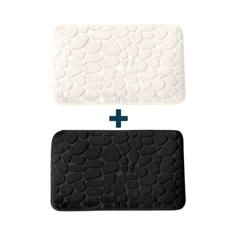 Tapete para Banheiro Antiderrapante Swan Bathroom - Compre 1 Leve 2