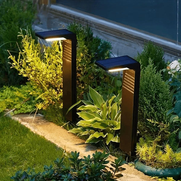 Luminária Solar Poste de Luz para Jardim - SwanGarden