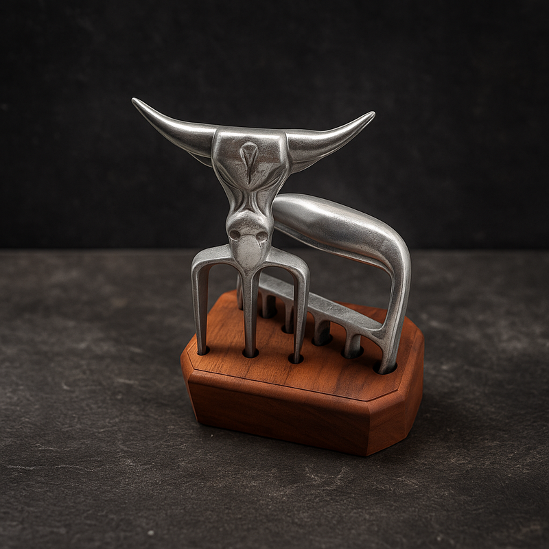 Kit Churrasco Garra de Urso Tridente