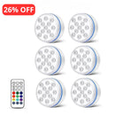 Luminária Led de Piscina RGB com Ventosas - Swanlight