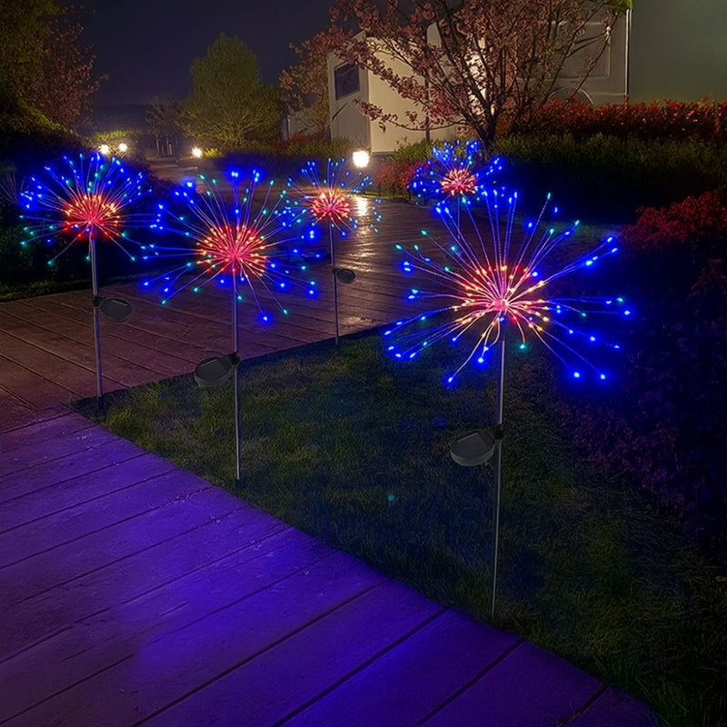 Led Solar Fogos de Artifício Decoração de Natal - Promoção Especial