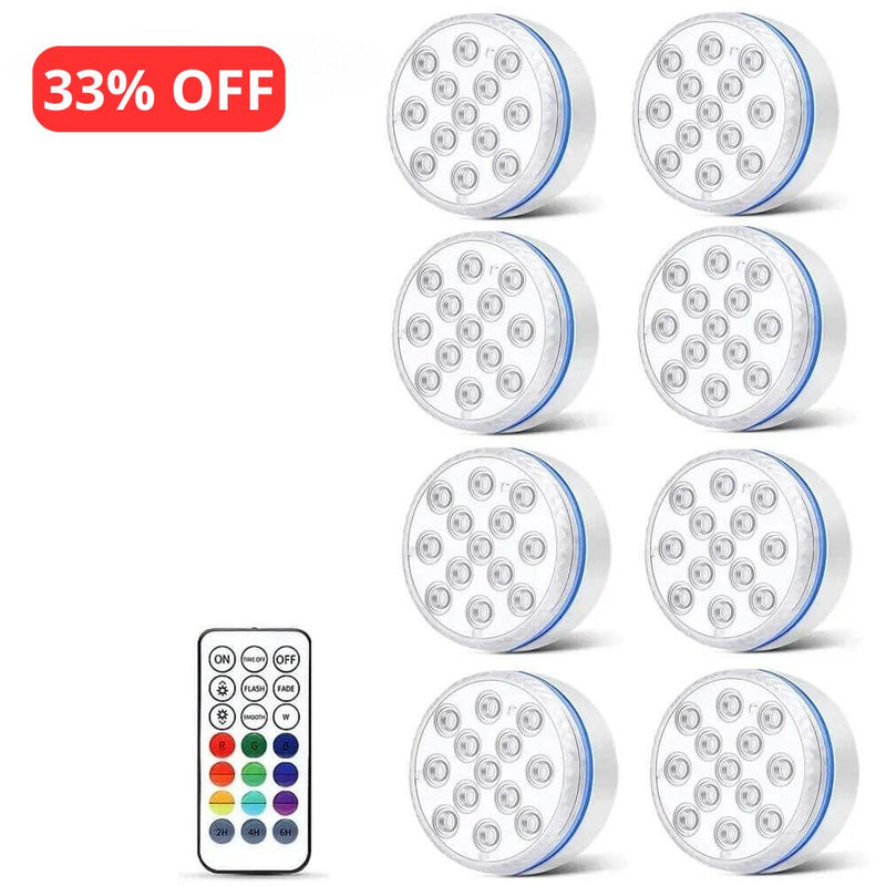 Luminária Led de Piscina RGB com Ventosas - Swanlight