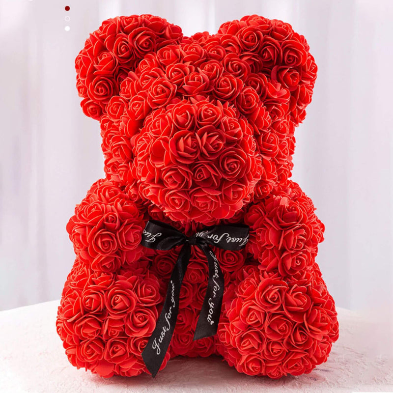 Urso de Rosas Forever Love - Presente Especial