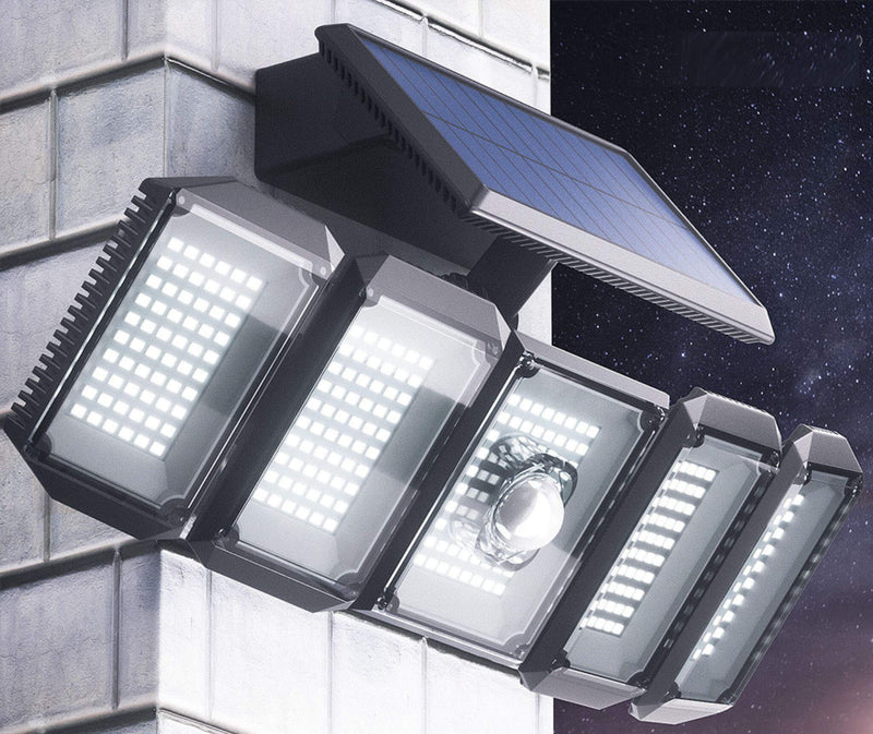 Refletor Solar 300 Leds - Iluminação para Exteriores