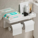 Suporte em Alumínio para Papel Higiênico - SwanBathroom