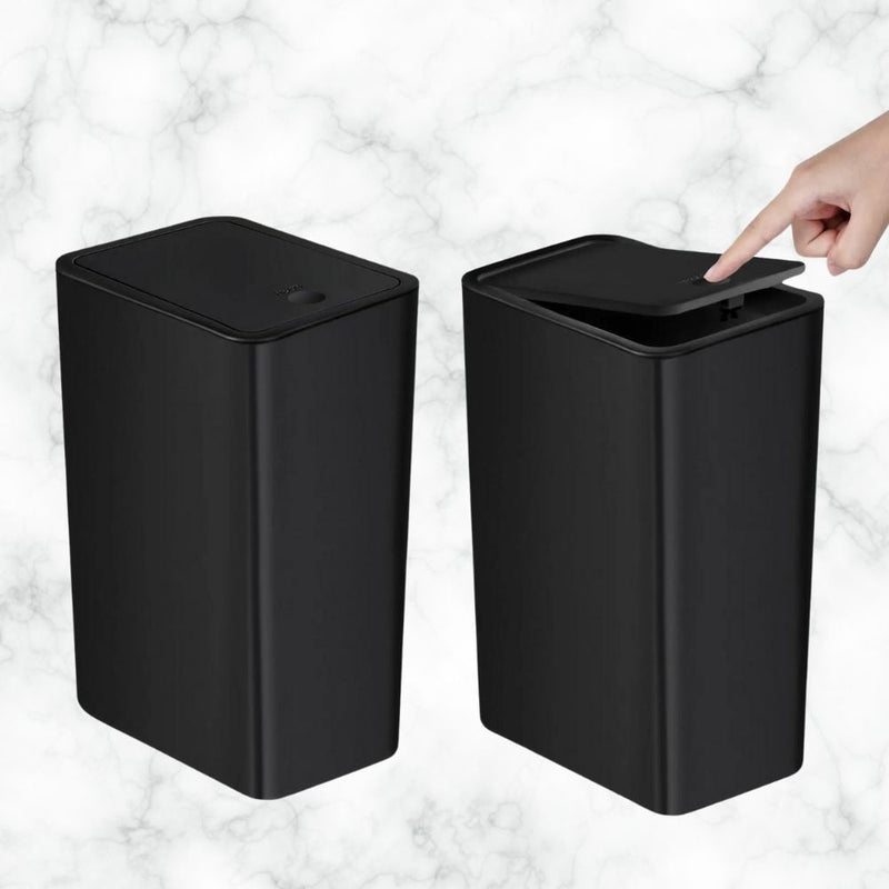Lixeira Monocromática de Pressão Compre 1 Leve 2 - SwanBathroom