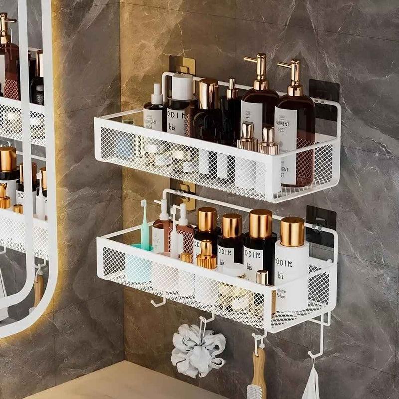 Prateleira em Aço Inox para Banheiro - Swan Bathroom