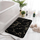 Tapete Antiderrapante Estilo Marmorizado para Banheiro - Swan Bathroom